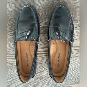 Johnston & Murphy Black Slip-On Loafers - Worn Once - Size 12